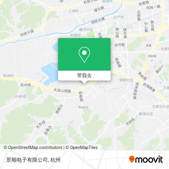景顺电子有限公司地图