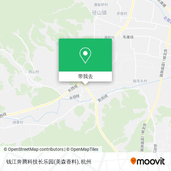 钱江奔腾科技长乐园(美森香料)地图