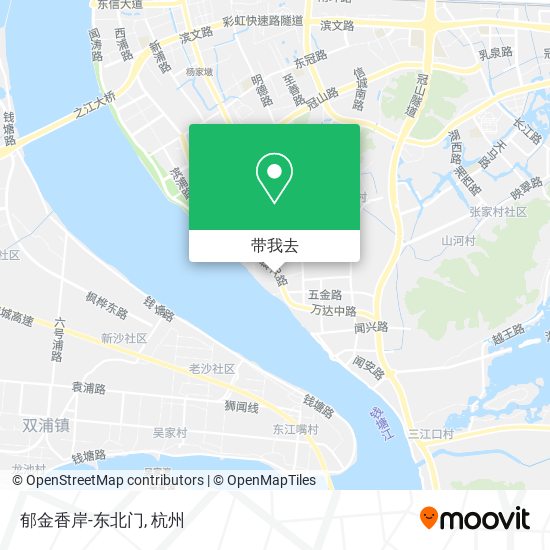 郁金香岸-东北门地图