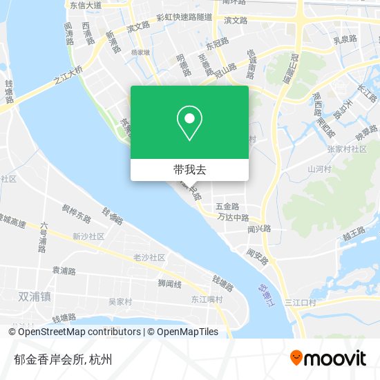 郁金香岸会所地图