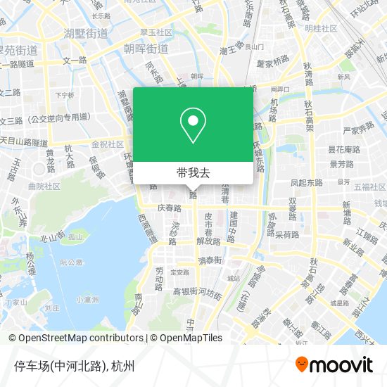 停车场(中河北路)地图