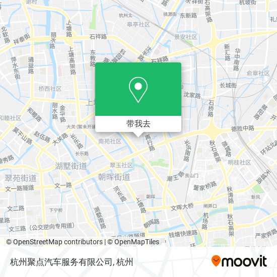 杭州聚点汽车服务有限公司地图