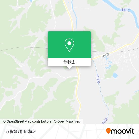 万货隆超市地图