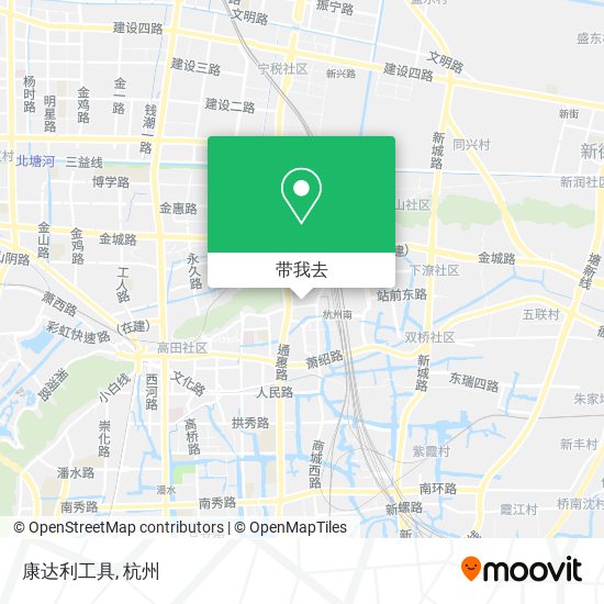 康达利工具地图