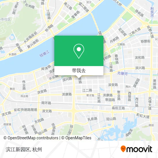 滨江新园区地图