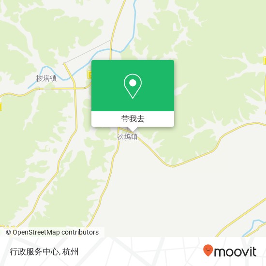 行政服务中心地图
