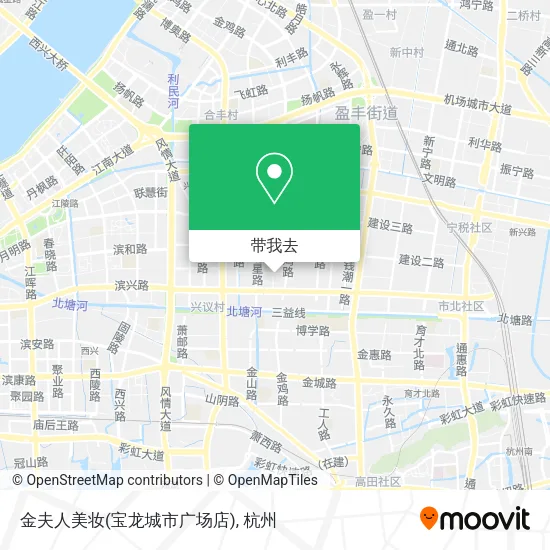 金夫人美妆(宝龙城市广场店)地图