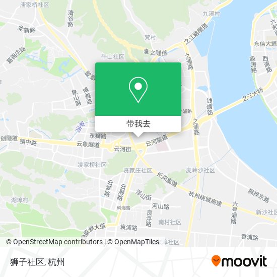 狮子社区地图