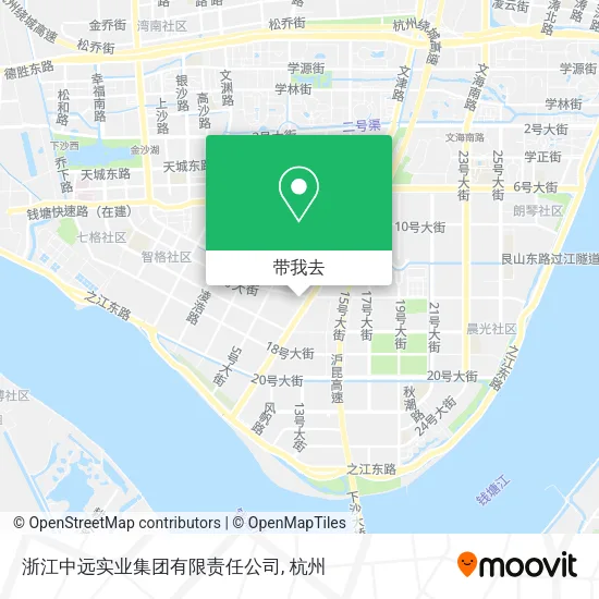 浙江中远实业集团有限责任公司地图