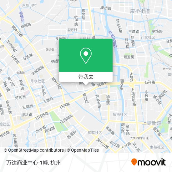 万达商业中心-1幢地图