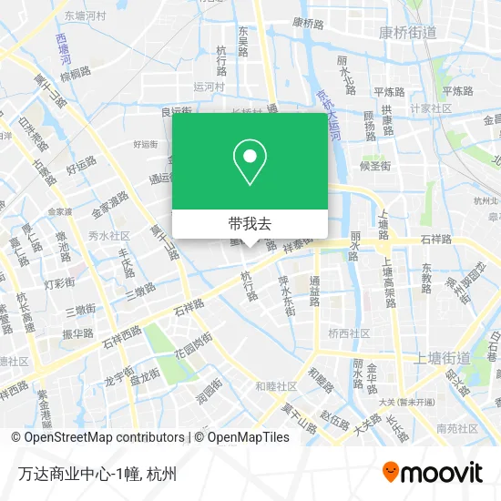 万达商业中心-1幢地图
