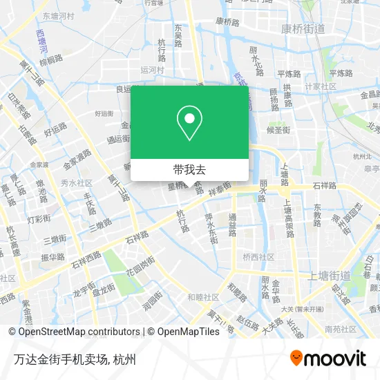 万达金街手机卖场地图