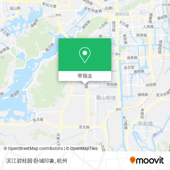 滨江碧桂园·卧城印象地图