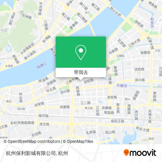 杭州保利影城有限公司地图