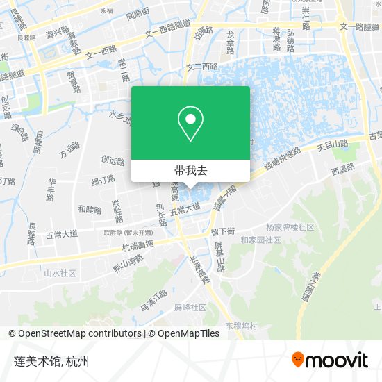 莲美术馆地图