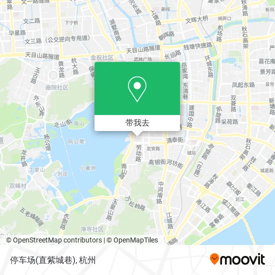 停车场(直紫城巷)地图