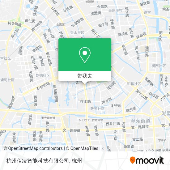 杭州佰凌智能科技有限公司地图