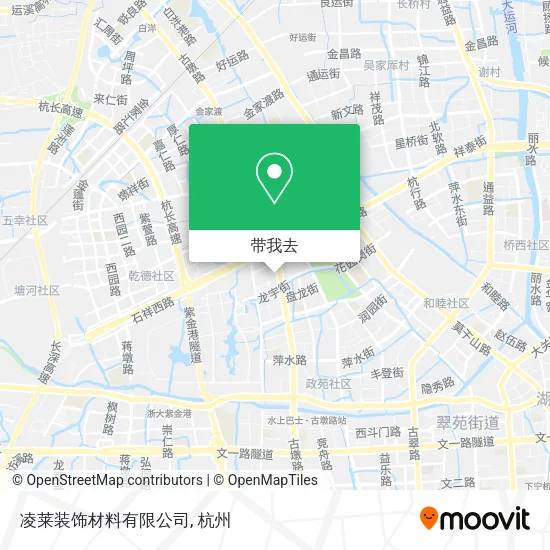 凌莱装饰材料有限公司地图