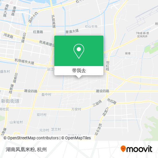 湖南凤凰米粉地图