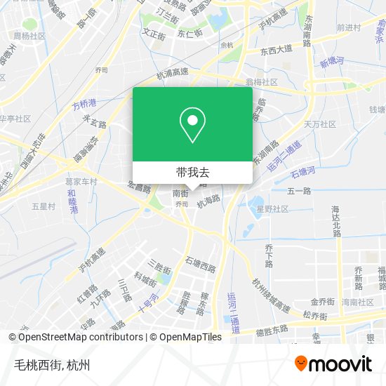 毛桃西街地图
