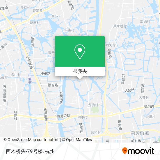 西木桥头-79号楼地图