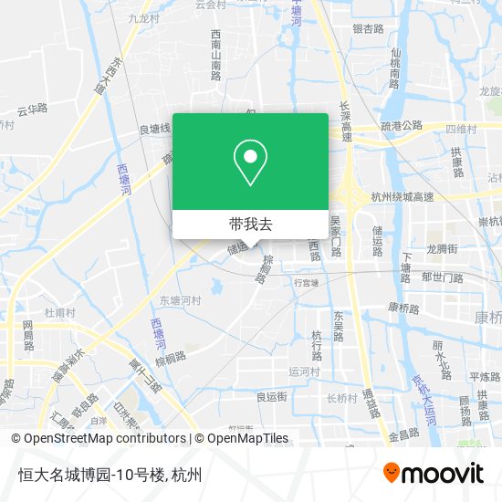恒大名城博园-10号楼地图