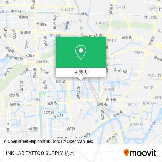 INK LAB TATTOO SUPPLY地图