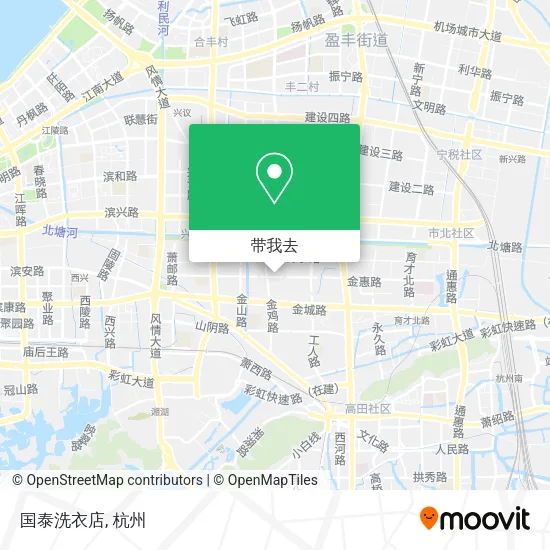国泰洗衣店地图
