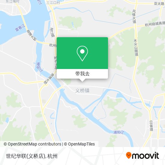 世纪华联(义桥店)地图