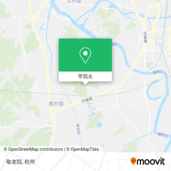 敬老院地图