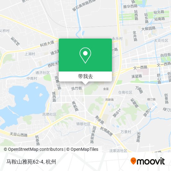 马鞍山雅苑62-4地图