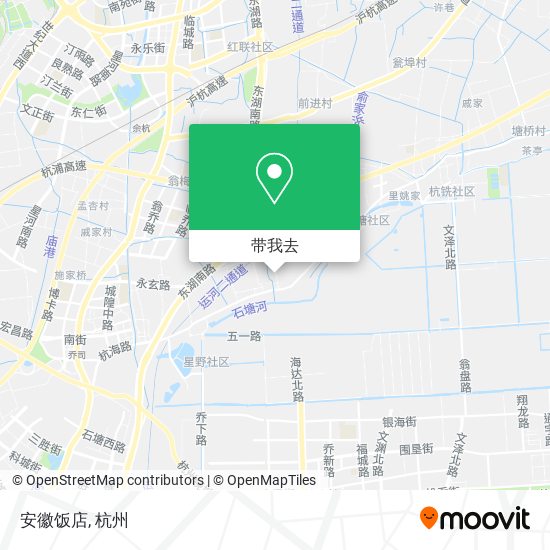 安徽饭店地图