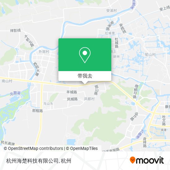 杭州海楚科技有限公司地图