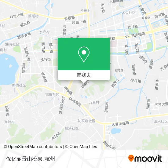 保亿丽景山松果地图