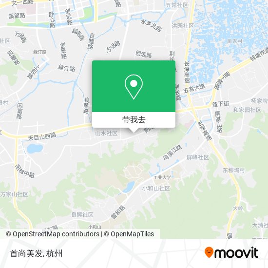 首尚美发地图