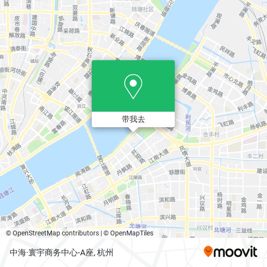中海·寰宇商务中心-A座地图