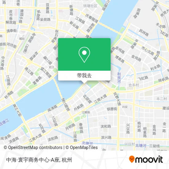 中海·寰宇商务中心-A座地图