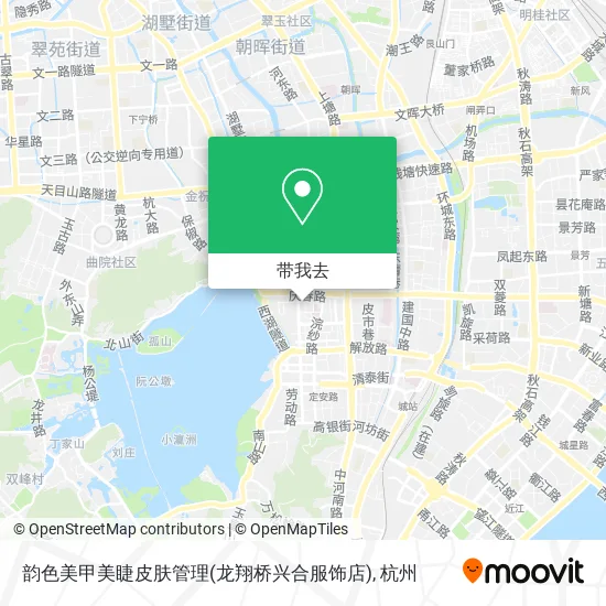 韵色美甲美睫皮肤管理(龙翔桥兴合服饰店)地图