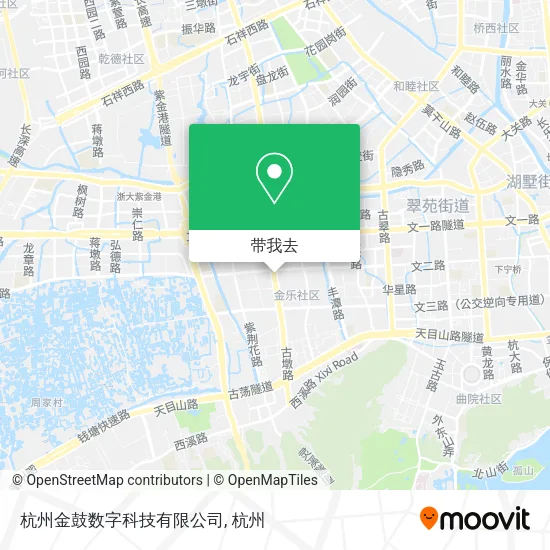 杭州金鼓数字科技有限公司地图