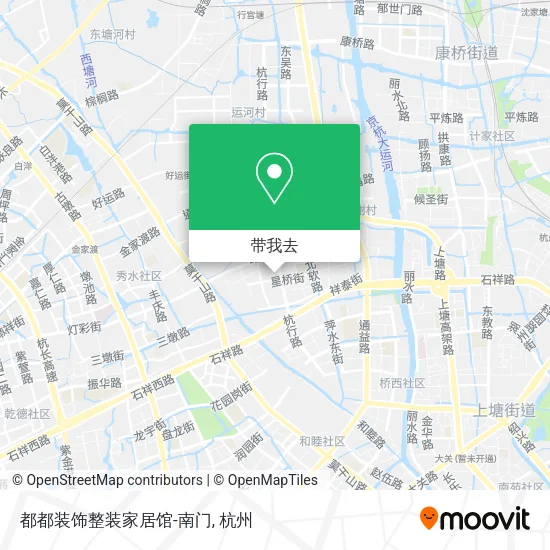 都都装饰整装家居馆-南门地图