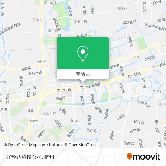 好驿达科技公司地图