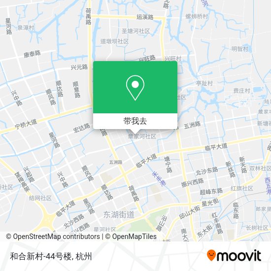 和合新村-44号楼地图
