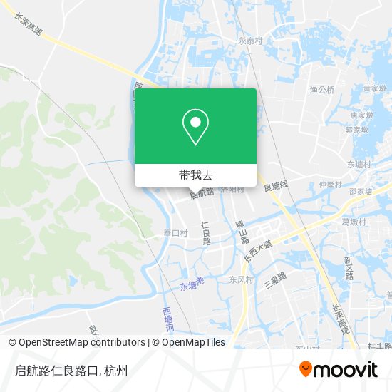 启航路仁良路口地图