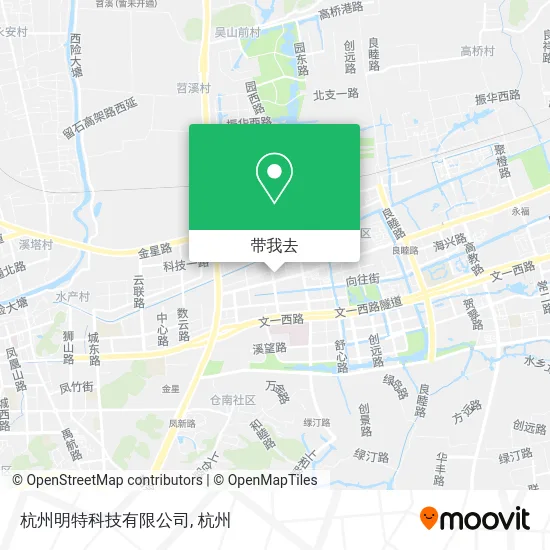 杭州明特科技有限公司地图
