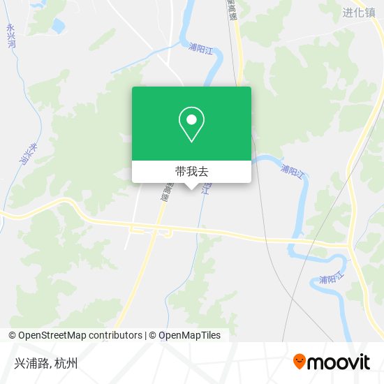 兴浦路地图