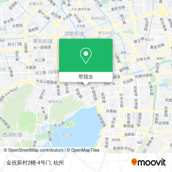 金祝新村2幢-4号门地图