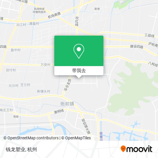 钱龙塑业地图