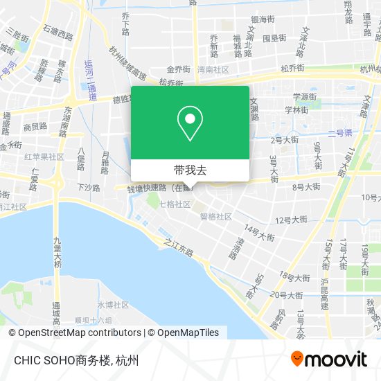 CHIC SOHO商务楼地图