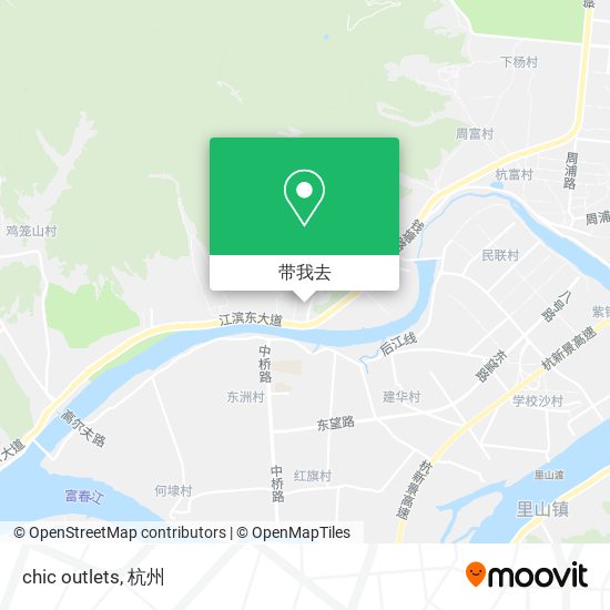 chic outlets地图
