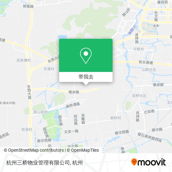 杭州三桥物业管理有限公司地图